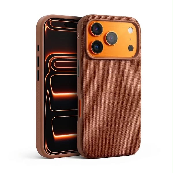 CAPA IPHONE 17 PRO MAX - WOOV - MARROM