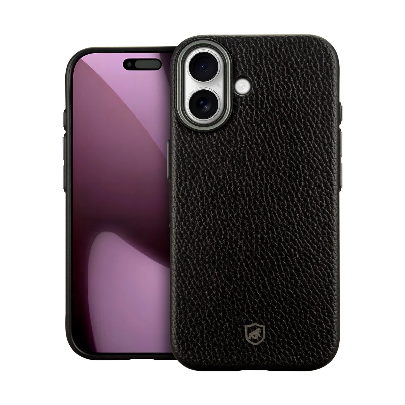 CAPA PHONE 17 - MAGSAFE TECH COURO - PRETA