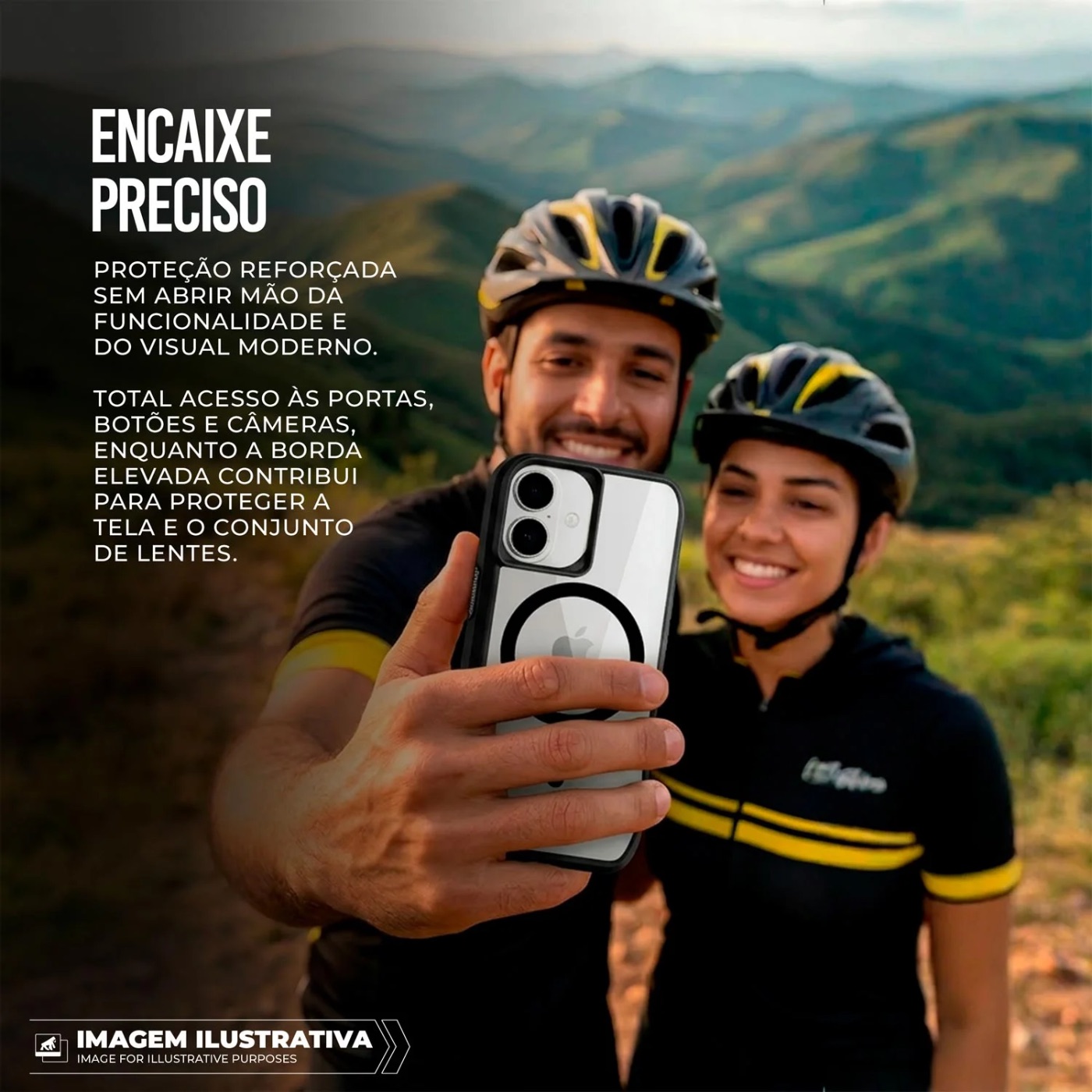 CAPA PHONE 17 - OCTACORE MAGSAFE - PRETA