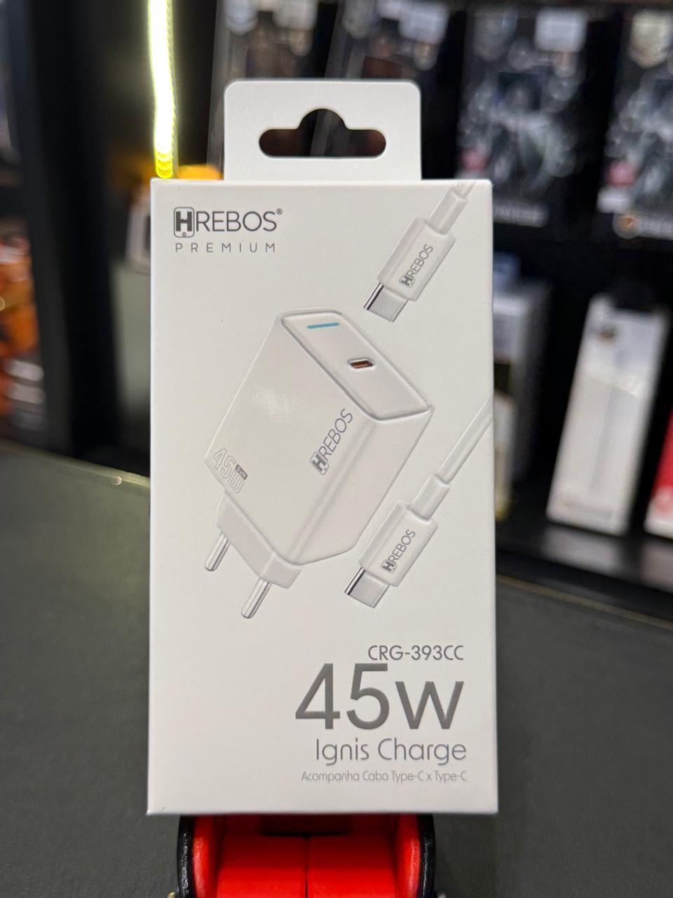 Carregador Ignis Charge 45W - Branco