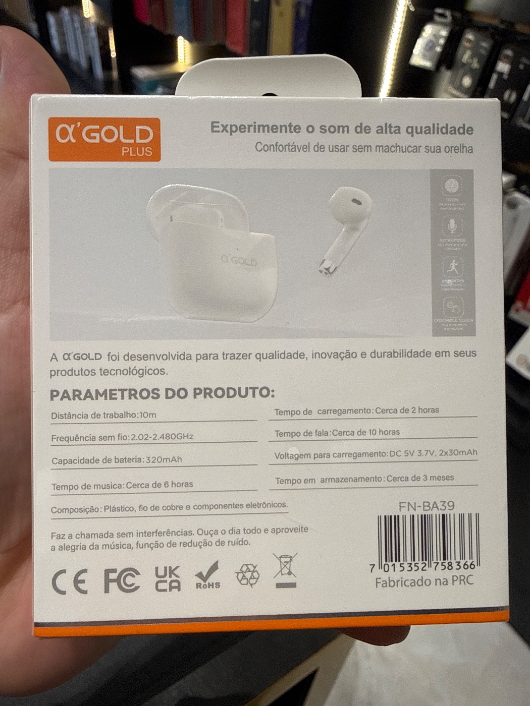 Fone sem fio