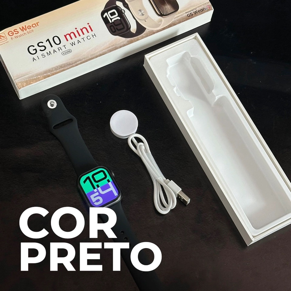 GS10 Mini|41mm| Watch face atualizadas Serie 10