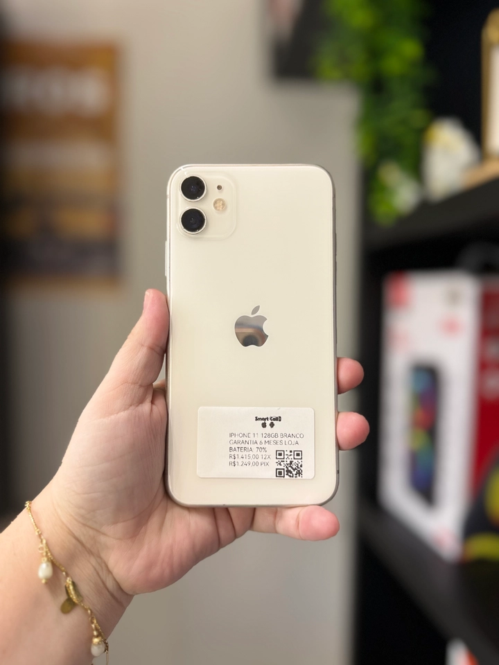 IPhone 11 128GB Branco - Bateria nova 📲