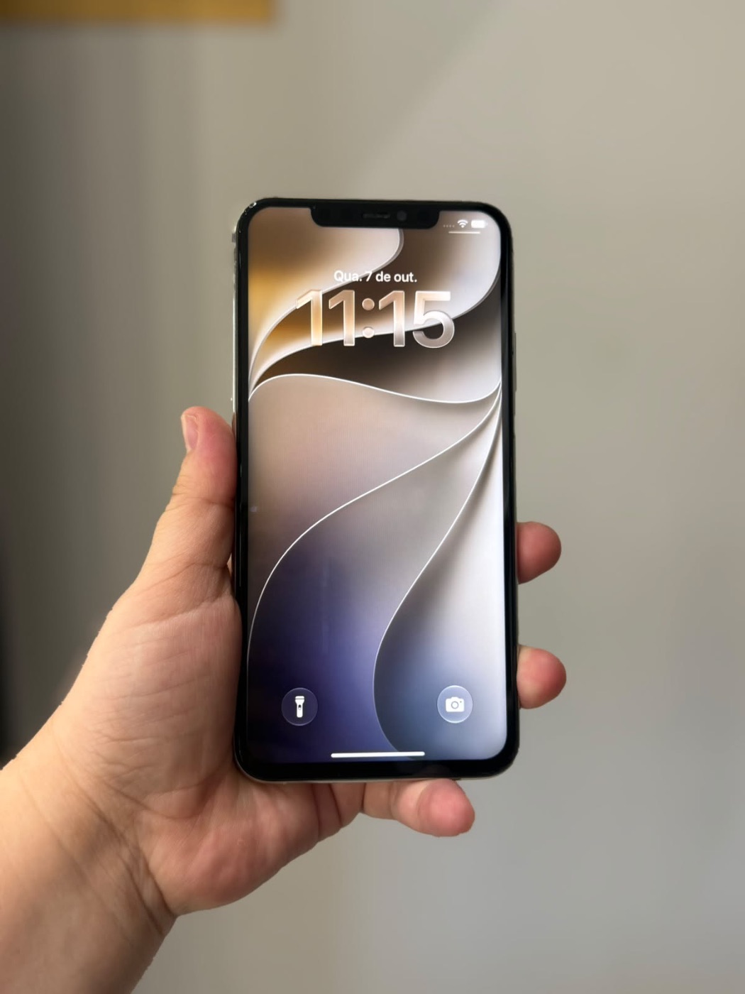 iPhone 11 Pro Max 256GB Silver - Bateria Trocada e Tela  📲