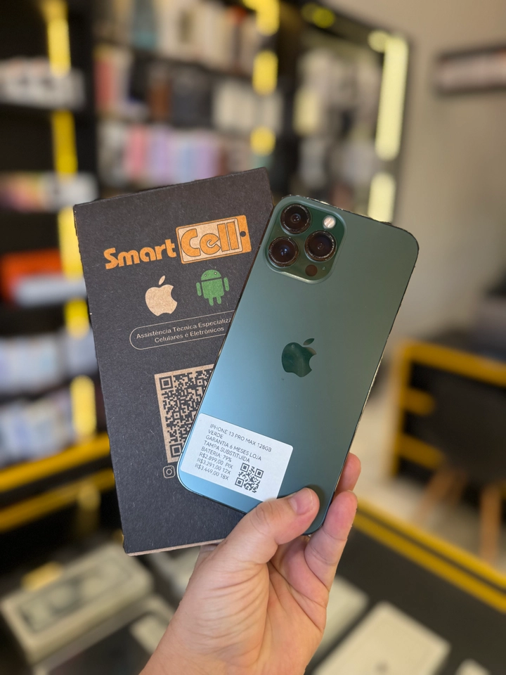 IPhone 13 Pro Max Verde- Tampa Traseira Substituída 📲📲