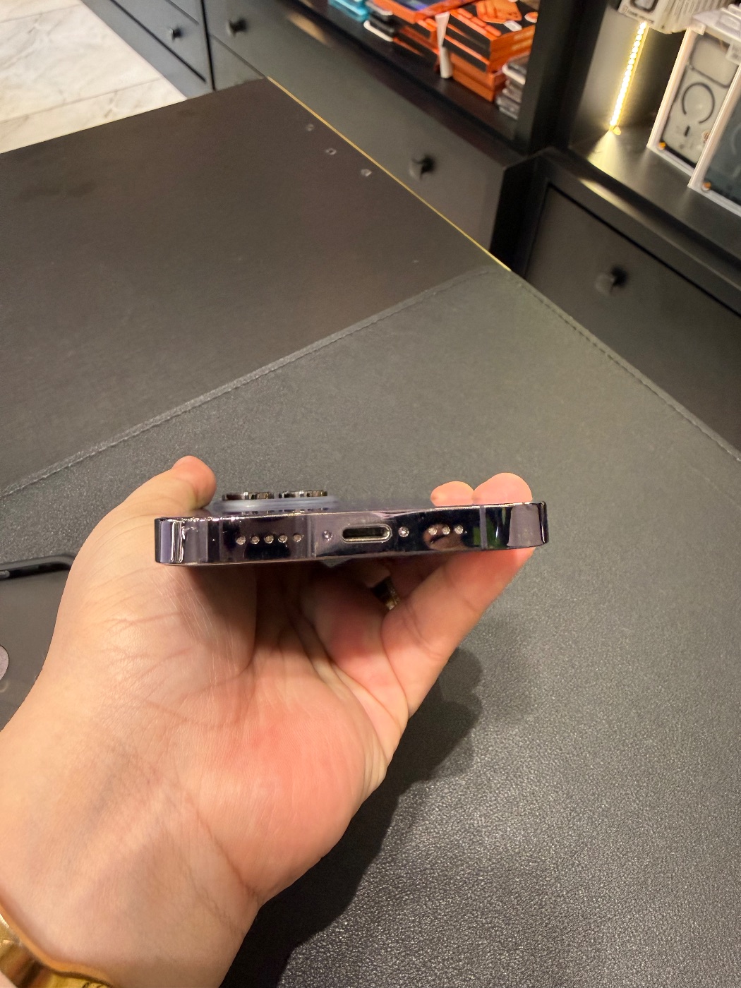 IPHONE 14 PRO - BATERIA E TAMPA TROCADA