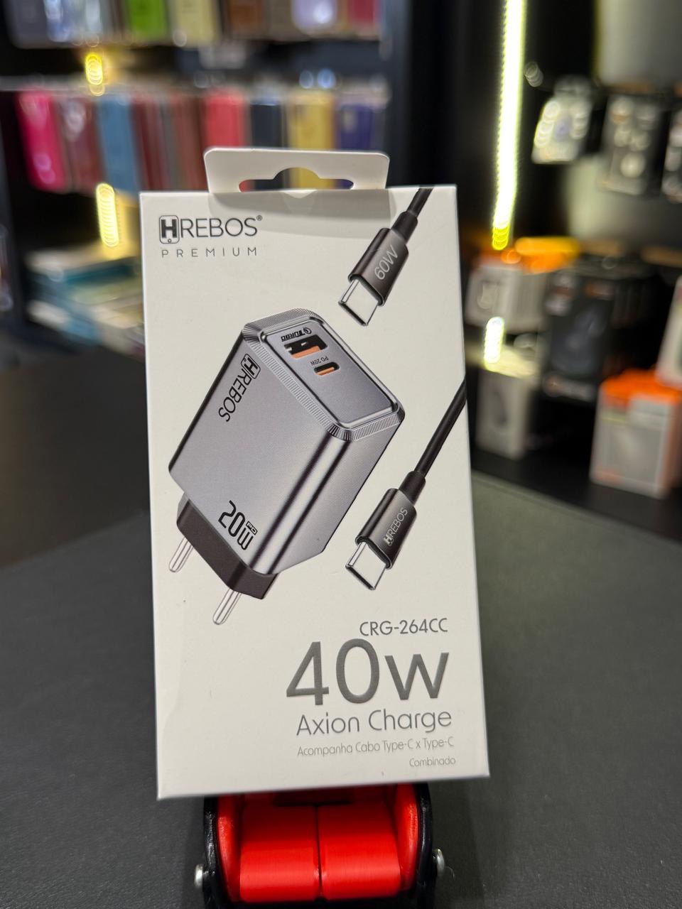 KIT HREBOS 40W AXION CHARGE