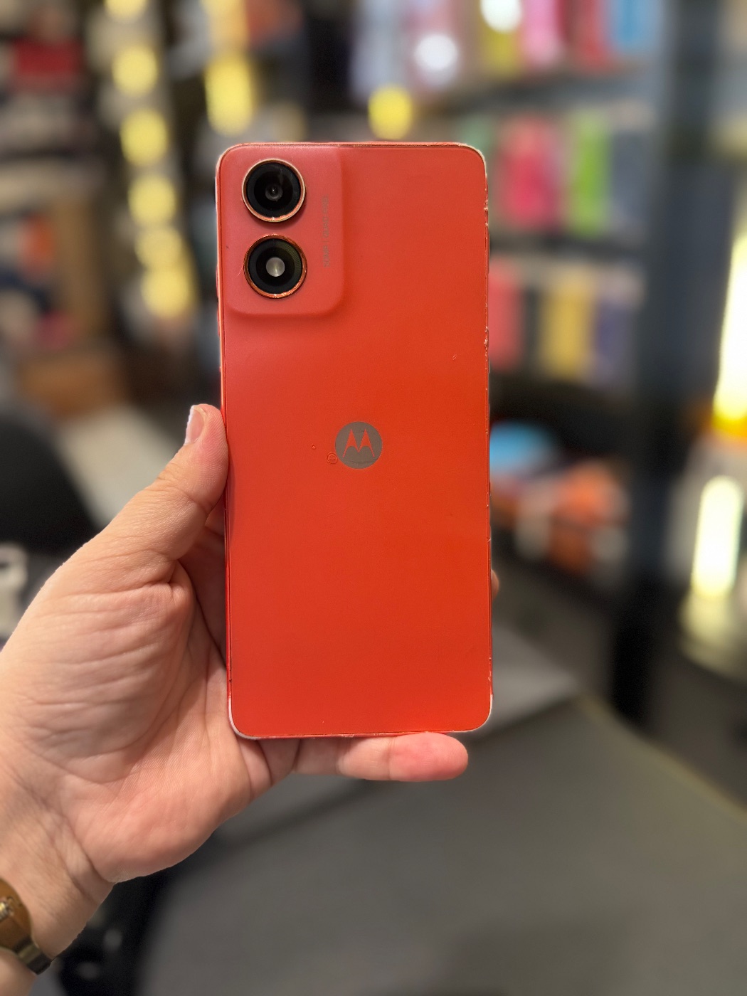 MOTO G04S-TELA TROCADA