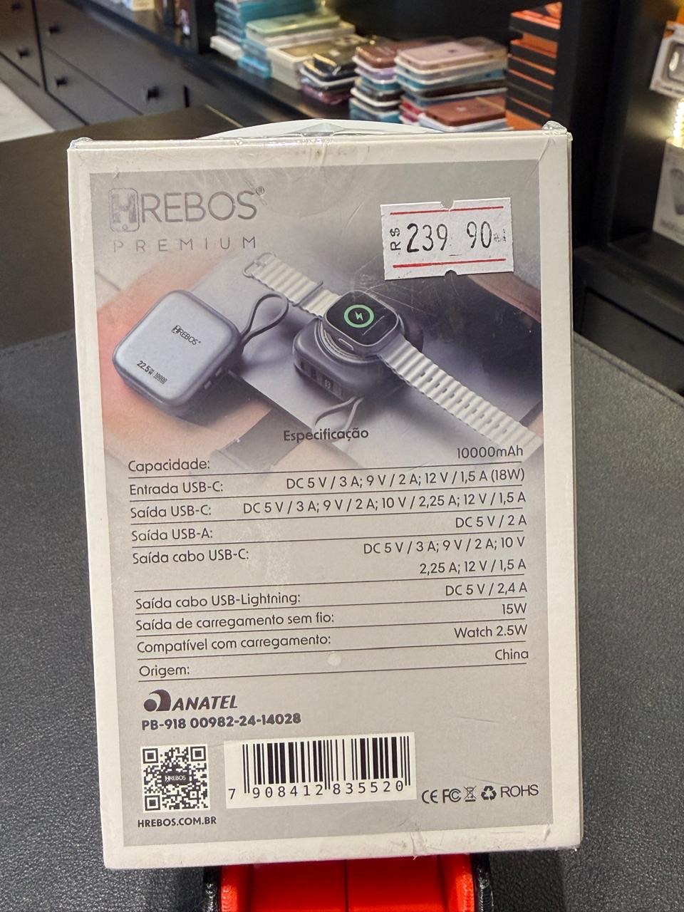 POWER BANK HREBOS 1000MAH
