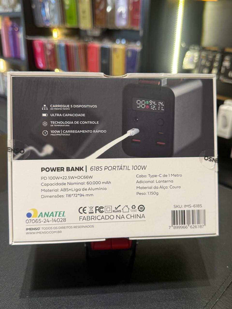 POWER BANK IMENSO 60.000 MAH