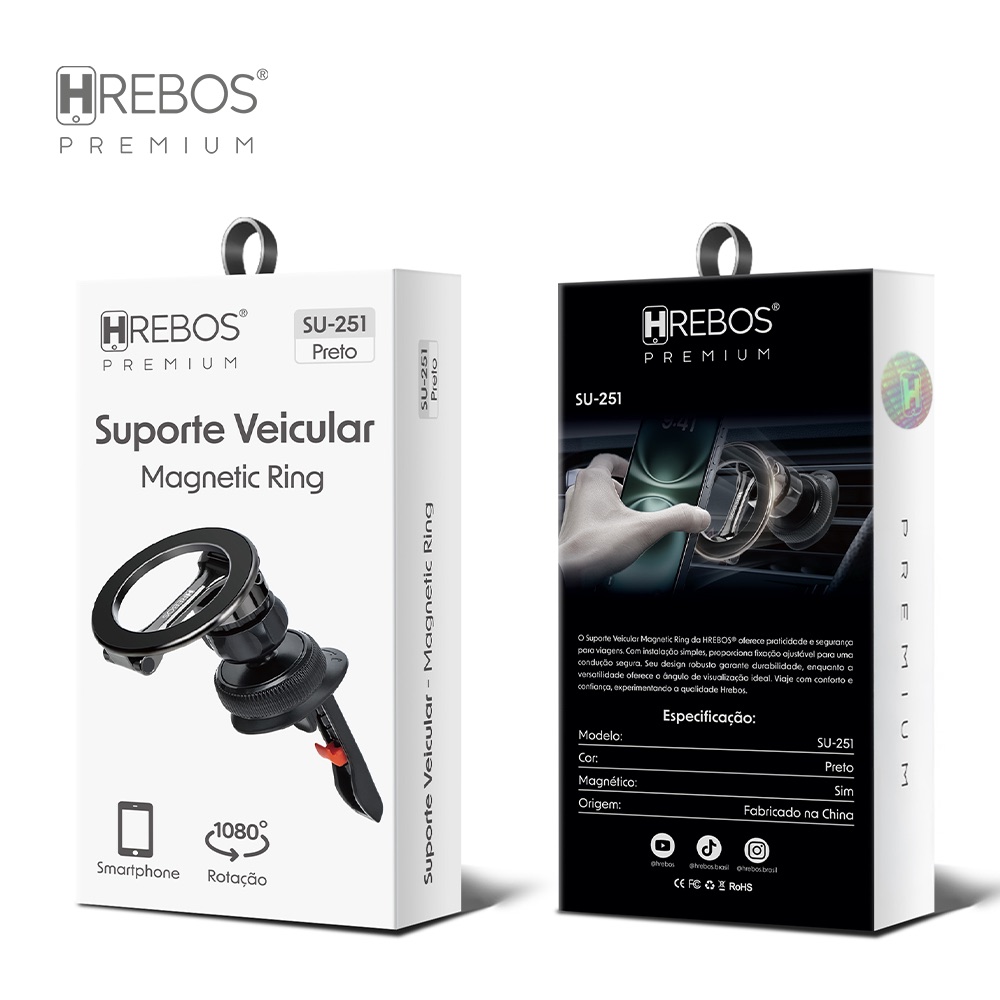 Suporte Veicular Magnetic Ring