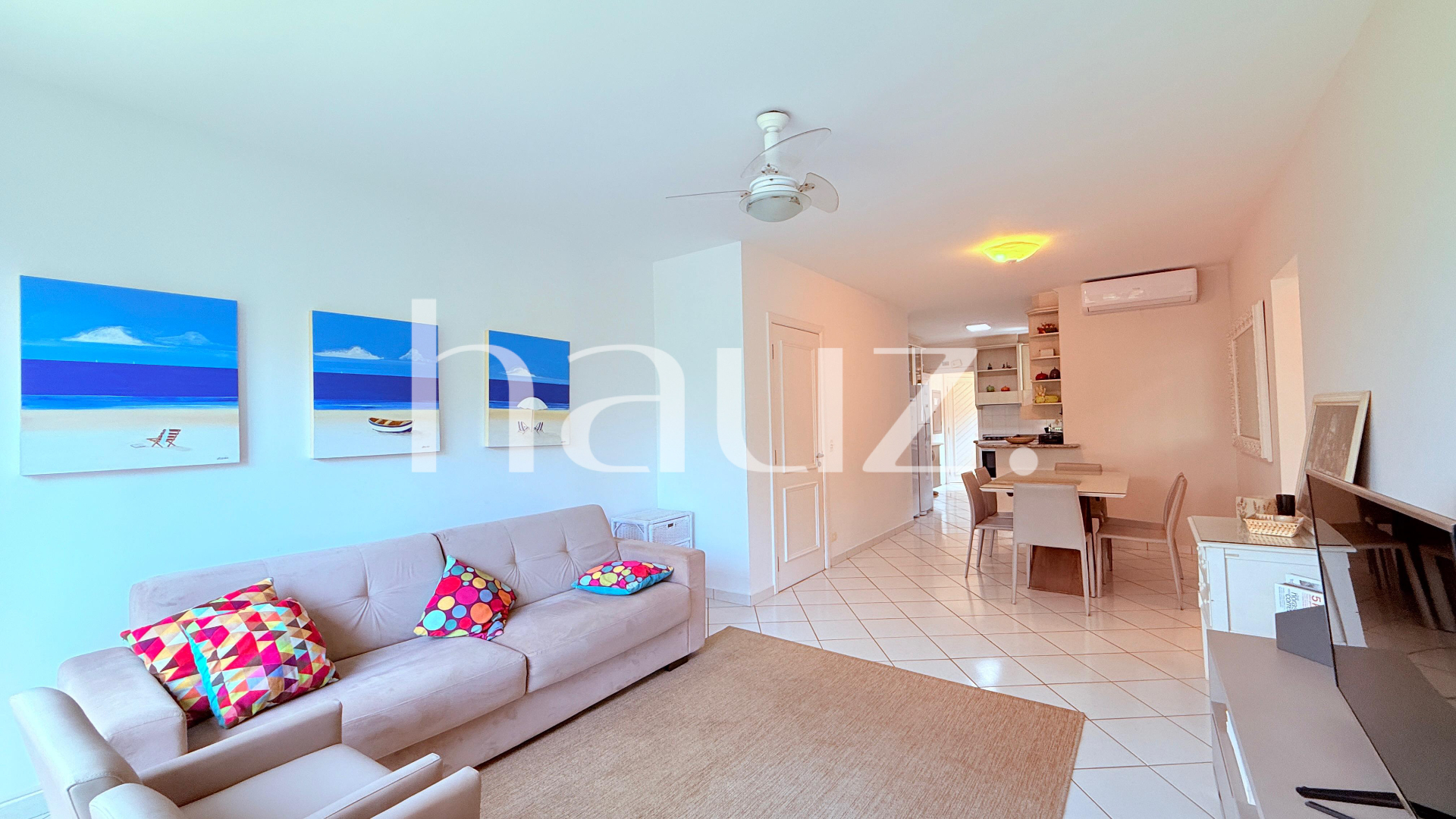 APARTAMENTO PÉ NA GRAMA À VENDA, COM 3 DORMITÓRIOS, 111M2, NA RIVIERA DE SÃO LOURENÇO/BERTIOGA – SP  - Imagem 2