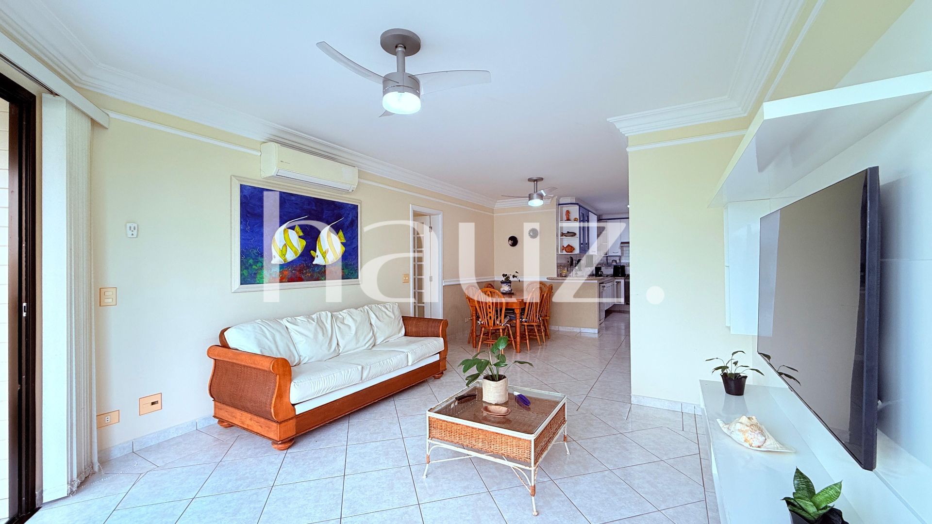 APARTAMENTO PÉ NA GRAMA À VENDA, COM 3 DORMITÓRIOS, 114M2, NA RIVIERA DE SÃO LOURENÇO/BERTIOGA – SP  - Imagem 1