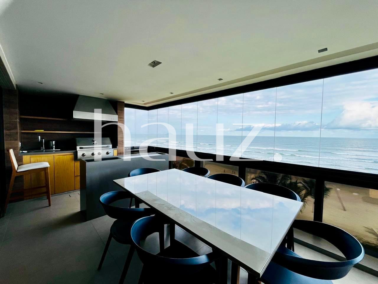 APARTAMENTO PÉ NA AREIA FRENTE MAR À VENDA, COM 4 SUÍTES, 161M2, NA RIVIERA DE SÃO LOURENÇO/ BERTIOGA – SP   - Imagem 1