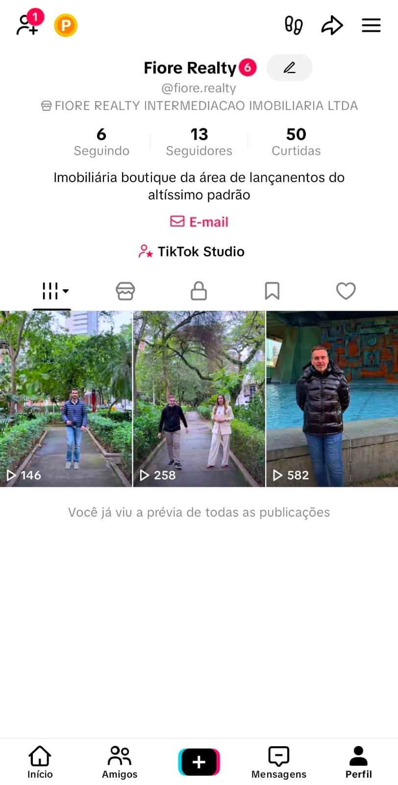 Social media mockup