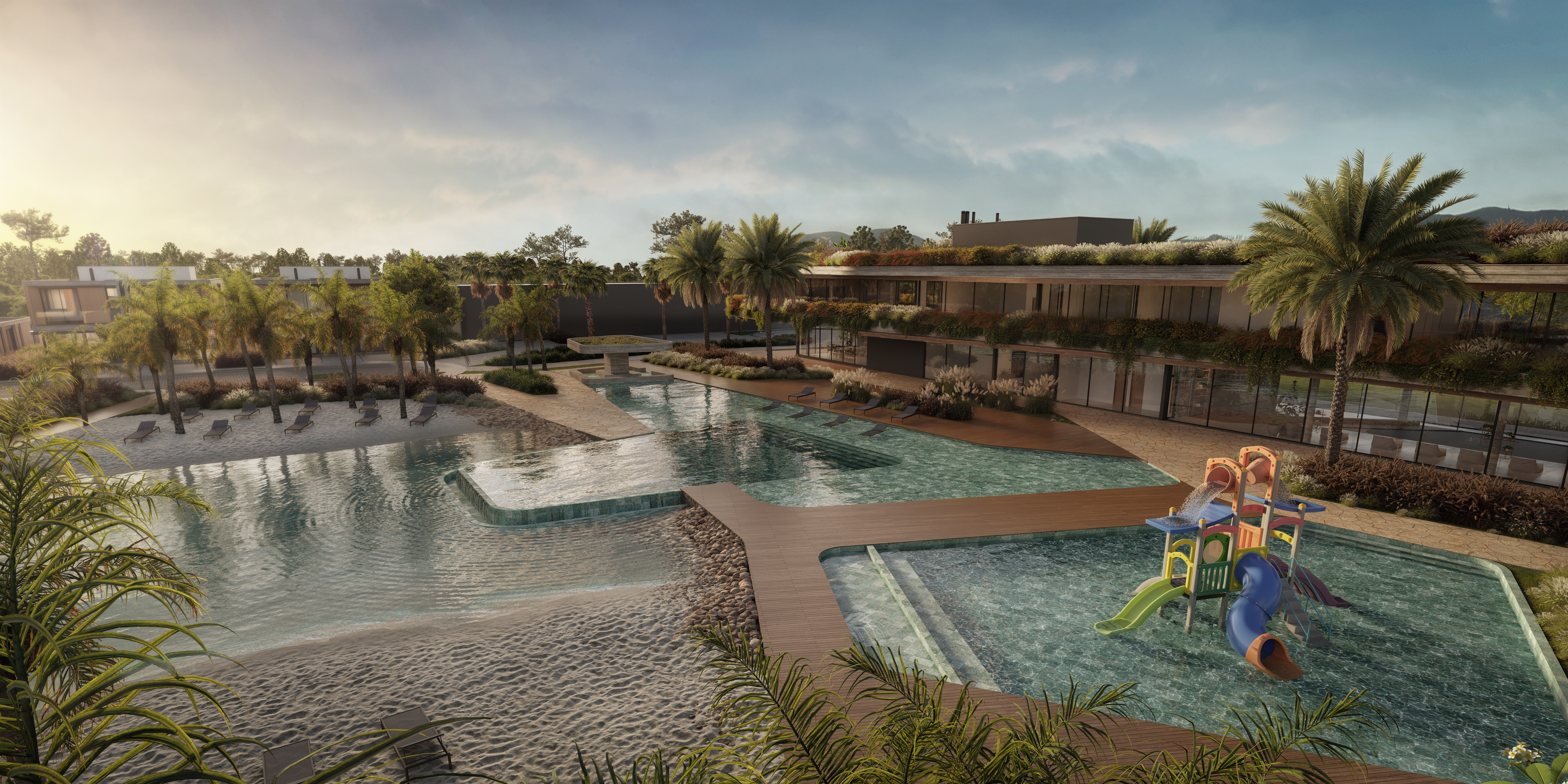 Scenario Design Resort: casas de alto padrão à beira da Lagoa dos Quadros em Capão da Canoa