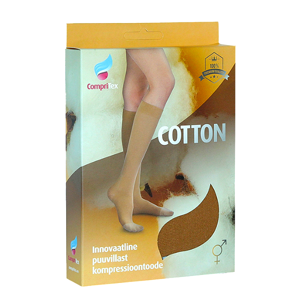 Kompressioonpõlvikud Cotton