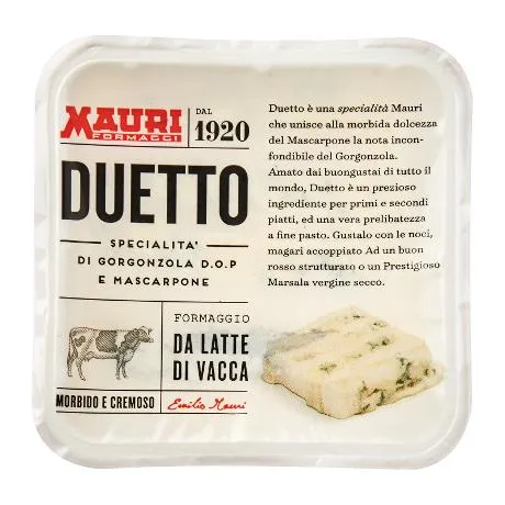  Duetto (Mascarpone and Gorgonzola) 200 g