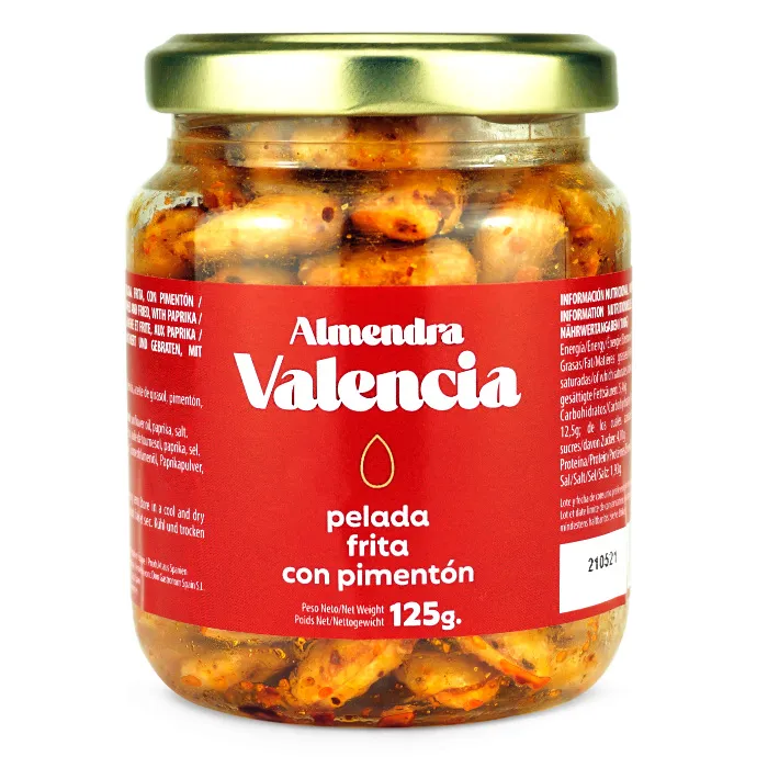 Röstitud Valencia mandel paprikaga 125 g