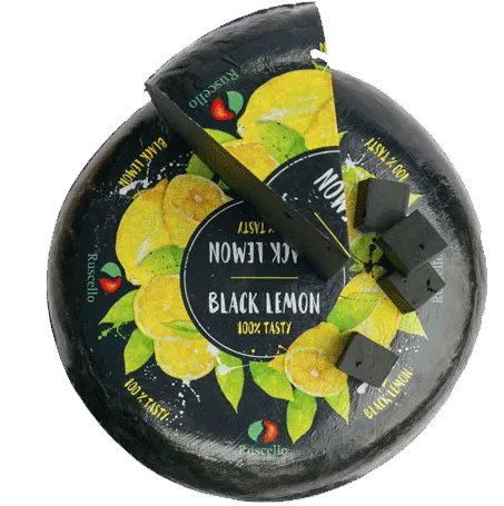 Ruscello black lemon cheese +/- 4 kg