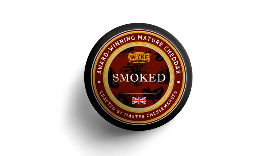  Smoked mature Cheddar (in wax) 100 g