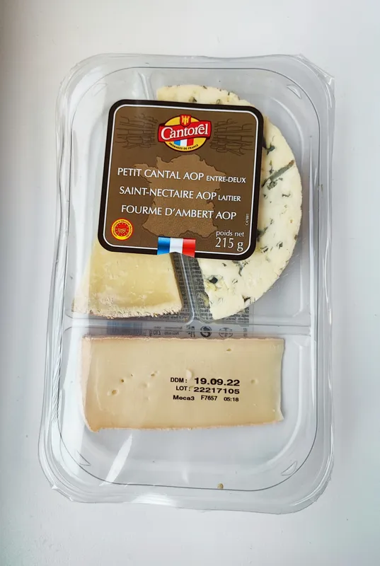 Prantsusmaa juustuvalik (3 juustuga) 215g