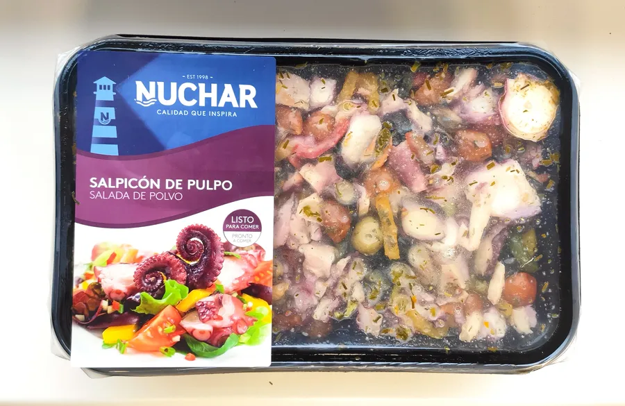 Nuchar pre-cooked octopus cocktail salad 1.5 kg