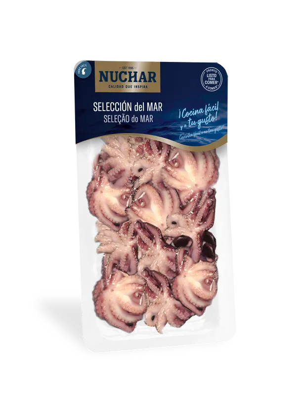 Nuchar pre-cooked mini octopuses 150 g