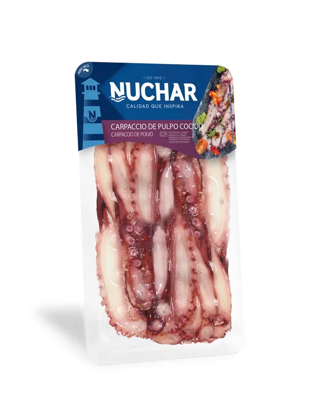 Nuchar pre-cooked octopus carpaccio 80 g