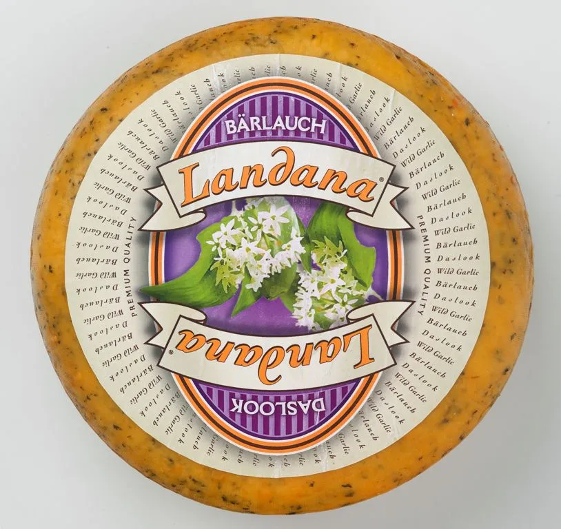  Landana goat milk cheese with wild garlic +/- 4.3kg - Holland