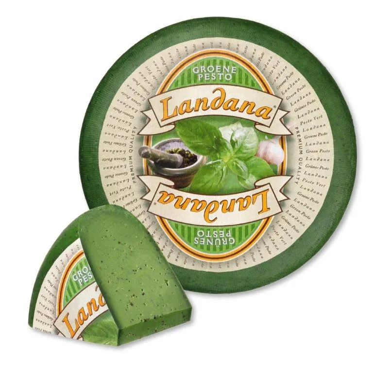 Landana cheese with green Pesto+/-4kg - Holland