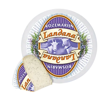  Landana goat cheese with rosemary +/- 4.5 kg