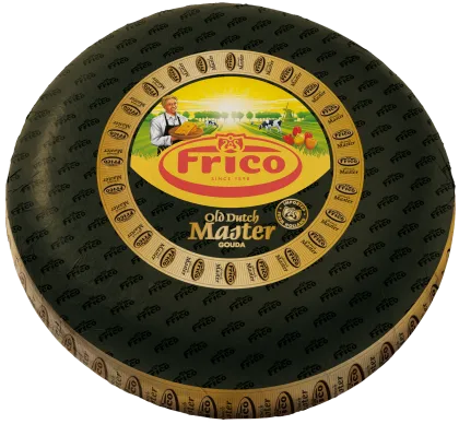 Frico Old Dutch Master extra aged cheese, approximately 4 kg.