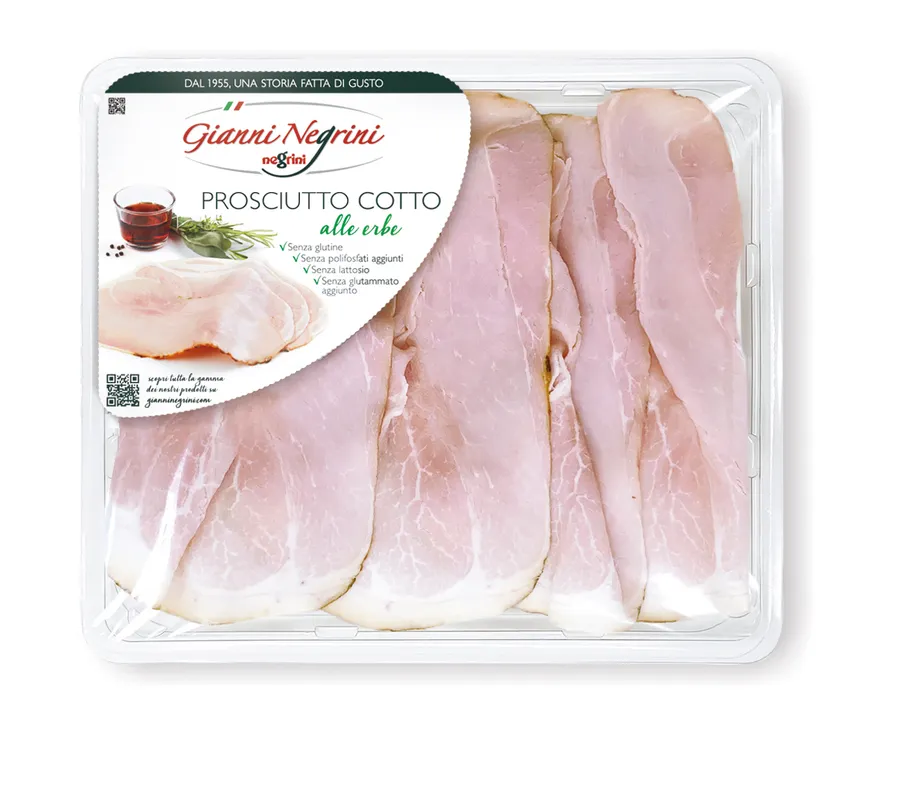  G. Negrini cooked ham with herbs 120g