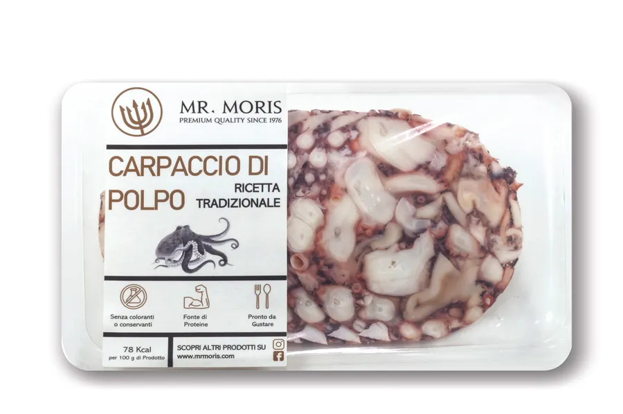 Mr. Moris octopus carpaccio 80 g