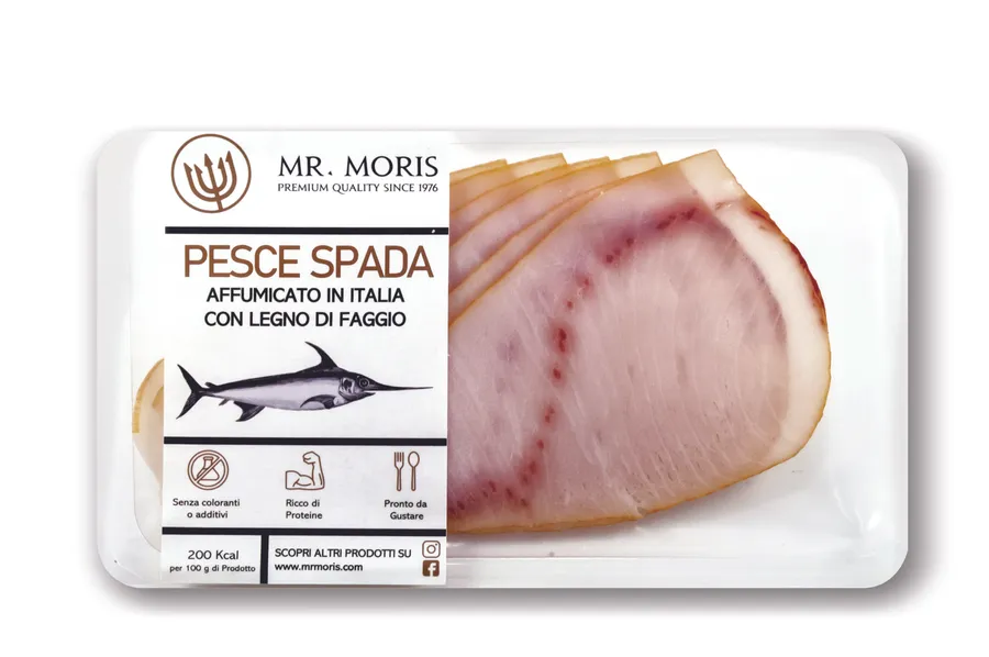 Mr. Moris smoked swordfish slices 100g