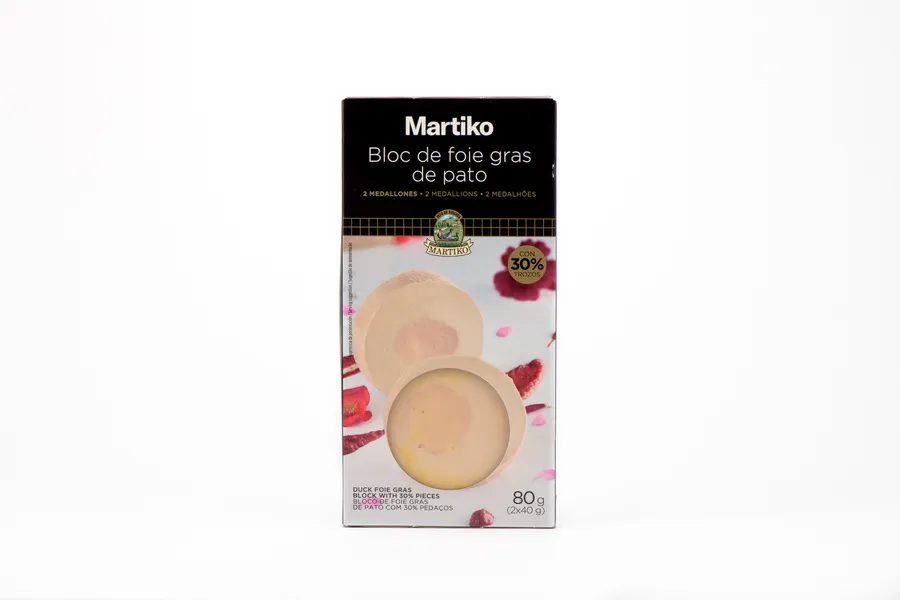Martiko Duck Foie Gras 30% (medallions 2x40 g) 80 g