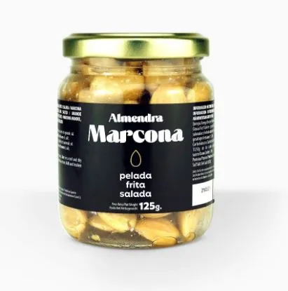 Röstitud Marcona mandel soolaga 125 g