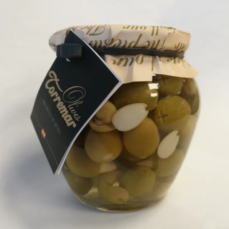 Manzanilla Olives Stuffed with Almonds 580 g