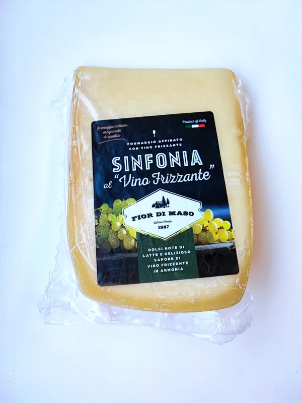 Sinfonia hard cheese with Prosecco 150g