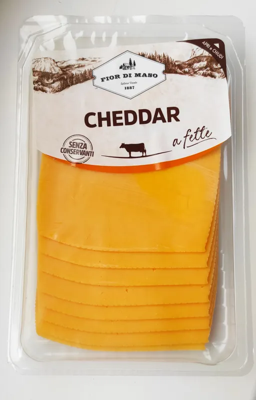 Colored cheddar (slice) 130g