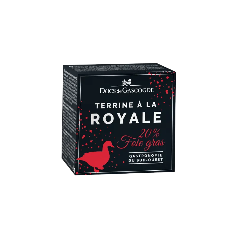 Seaterriin "ala Royale" (20% pardi Foie Gras-ga) 65 g