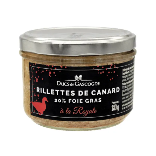 Pardi Rillette "ala Royale" (20% pardi Foie Gras-ga) 180 g