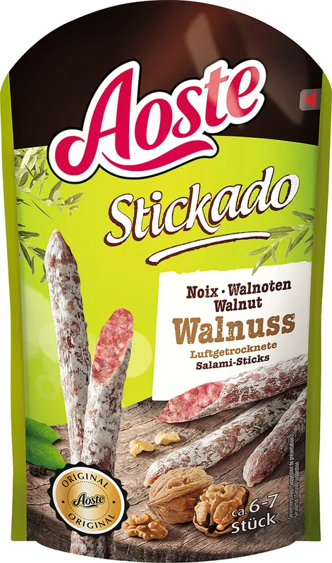 Aoste snäkkvorst kreeka pähkliga 70 g