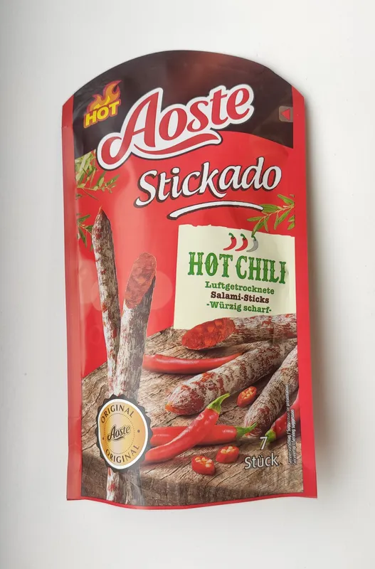 Aoste snäkkvorst tšilliga 70 g