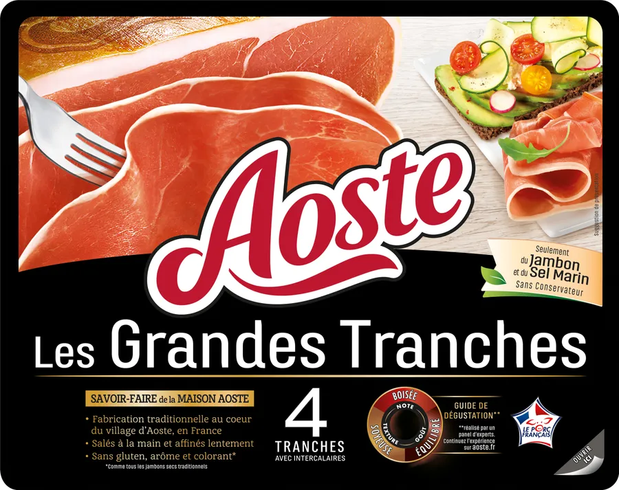 Aoste 4 suured toorsingi viilud 100 g