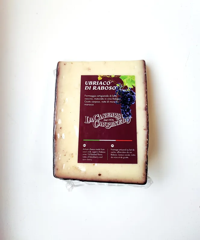 UBRIACO cheese matured in red wine 200 g