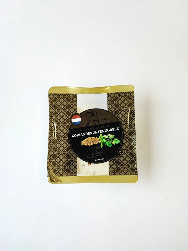 Kitsepiimajuust koriander ja fenugreek 150 g