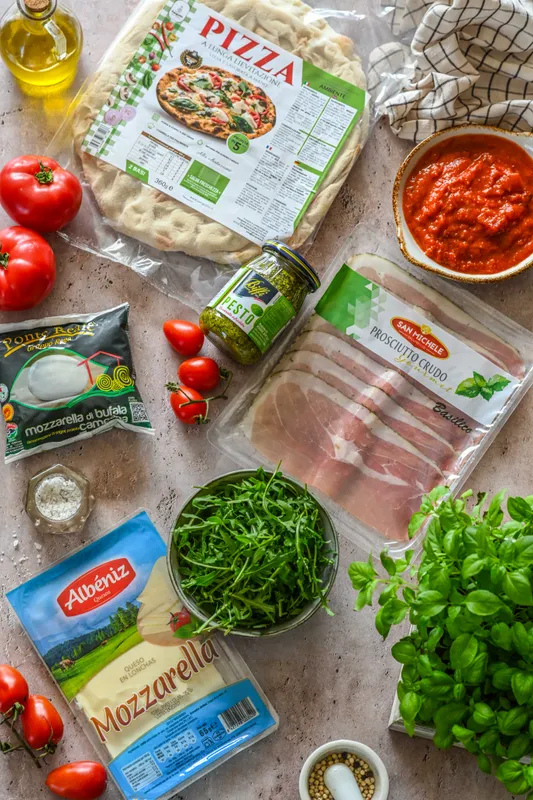 Gurmee Pitsa komplekt – Prosciutto & Pesto