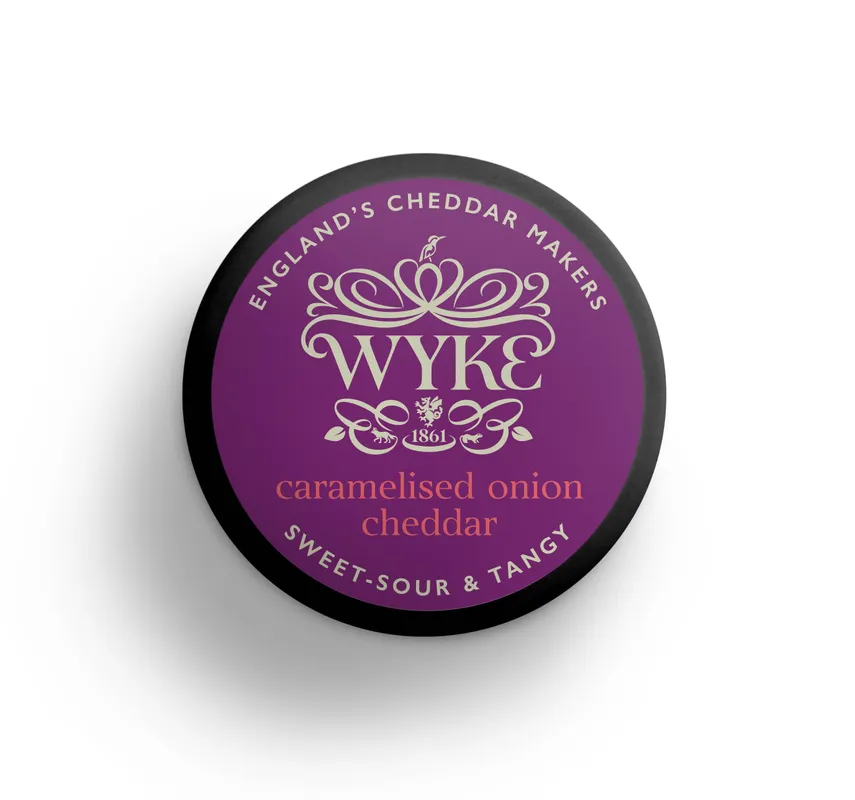 Küps Cheddar karamelliseeritud sibulaga (vahas) 100 g